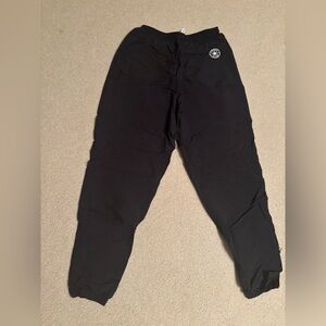 Converse Black Jogger Pants with Logo